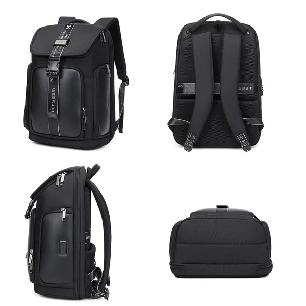 Waterproof Men Business Backpack Black Bags