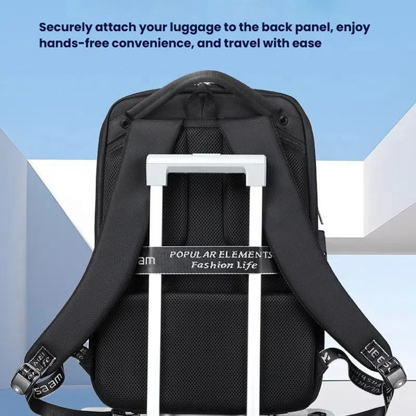 Waterproof Men Business Backpack Black Bags