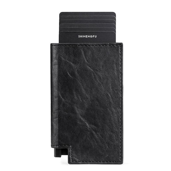 Pop Up Rfid Bifold Wallet With Card Holder Black Wallets