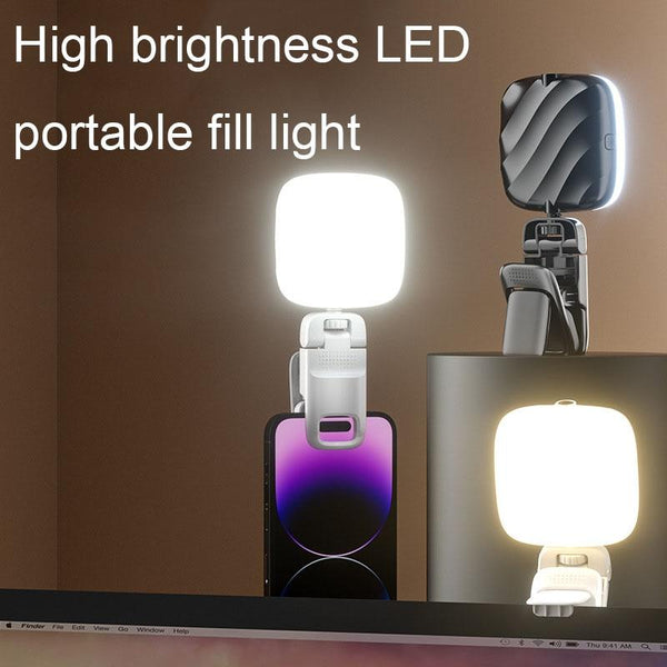 Usb Charging Led Beauty Fill Light For Mobile Phone Live Camera Selfie Lights