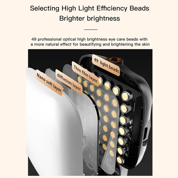 Usb Charging Led Beauty Fill Light For Mobile Phone Live Camera Selfie Lights