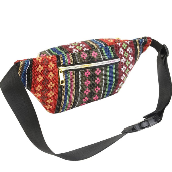 Boho Ethnic Style Waist Bag 34 X 15Cm Style A Waist Packs & Bags