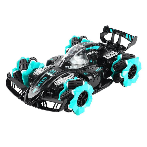 4Wd Horizontal Spray Rc Car 2.4G Remote Control F1 Blue Rc Model Vehicles