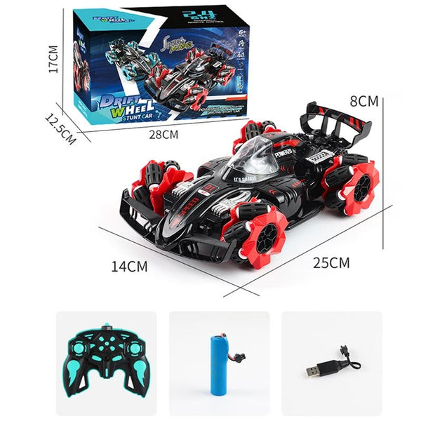 4Wd Horizontal Spray Rc Car 2.4G Remote Control F1 Blue Rc Model Vehicles