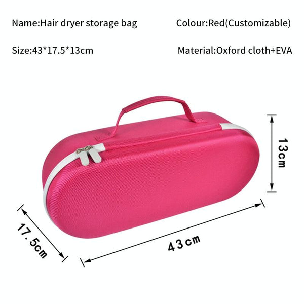 Hard Shell Storage Bag For Dyson Hd03 / Hd08 Hd15 Hair Dryer Rose Red Hair Dryers