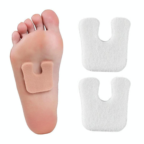U Type Sheep Felt Hairy Stickers Skin Colour White Other Massage