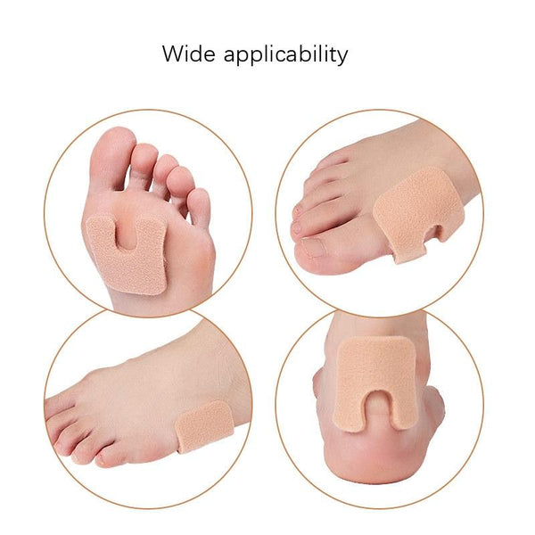 U Type Sheep Felt Hairy Stickers Skin Colour White Other Massage