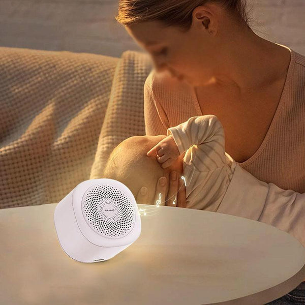 Baby White Noise Sleep Device 7 Colour Breathing Light Sound Therapy