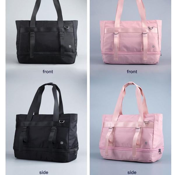 Sports Usb Shoulder Bag Compact And Versatile Black Gym Bags