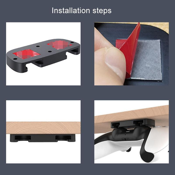 Gamepad Hanging Stand For Ps5 / Ps4 Joystick Black Controllers & Attachments