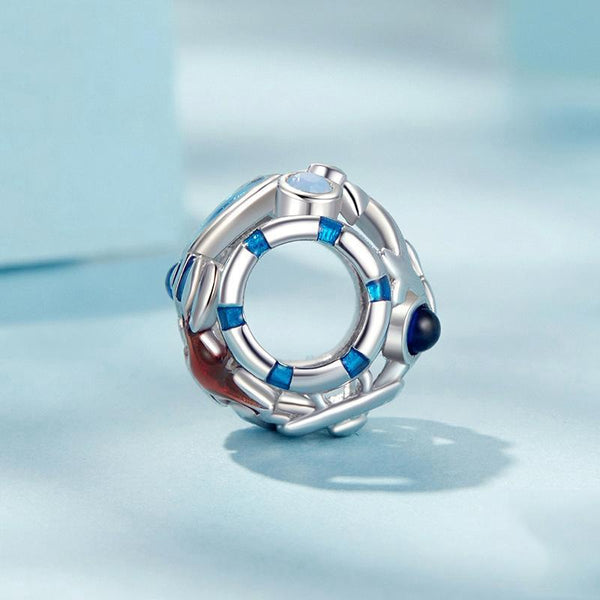 925 Sterling Silver Marine Shell Creature Hollow Diy Beads Charms & Pendants