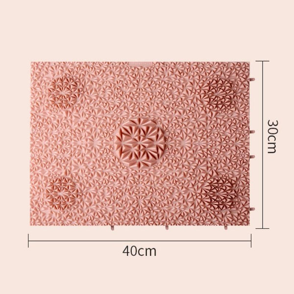 Fitness Toe Press Board For Home Foot Massage Pea Pink Massagers