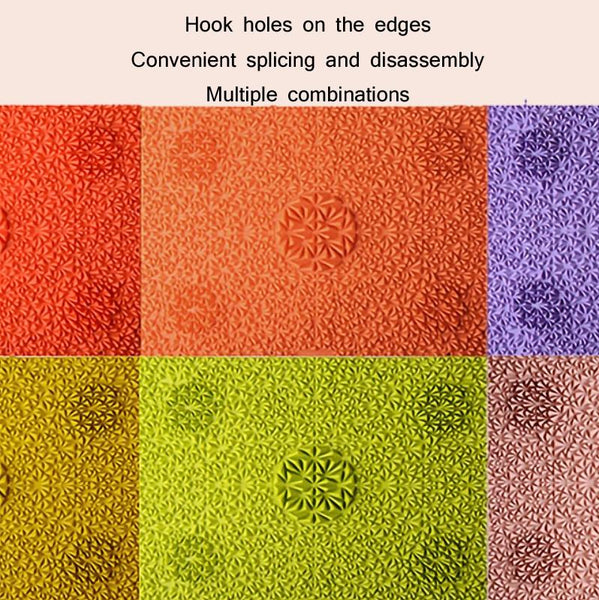 Fitness Toe Press Board For Home Foot Massage Pea Pink Massagers