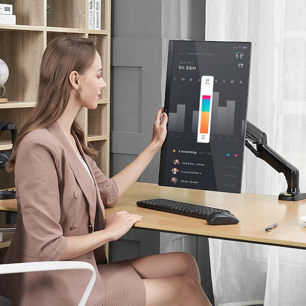 Tv Monitor Bracket Black 17 30 Inches Tv Stands & Mounts