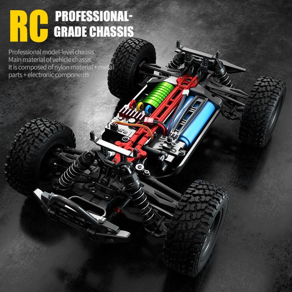 High Speed Brushless Off Road Rc Car Full Scale Red Rc Model Vehicles