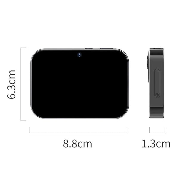 Smart Hd Digital Camera With Touch Screen And Video Recording Excludes Memory_Black Digital Cameras