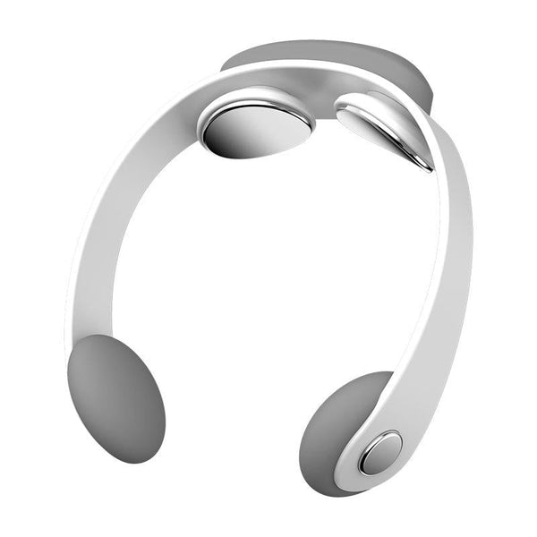 Microcurrent Cervical Massager Tens Neck Pulse Device White Massagers