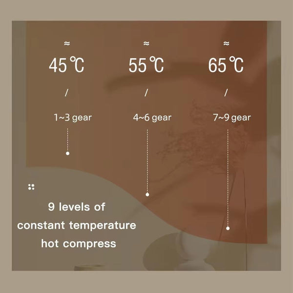 9 Speed Electric Hot Compress Massager For Whole Body Gua Sha Red Massagers