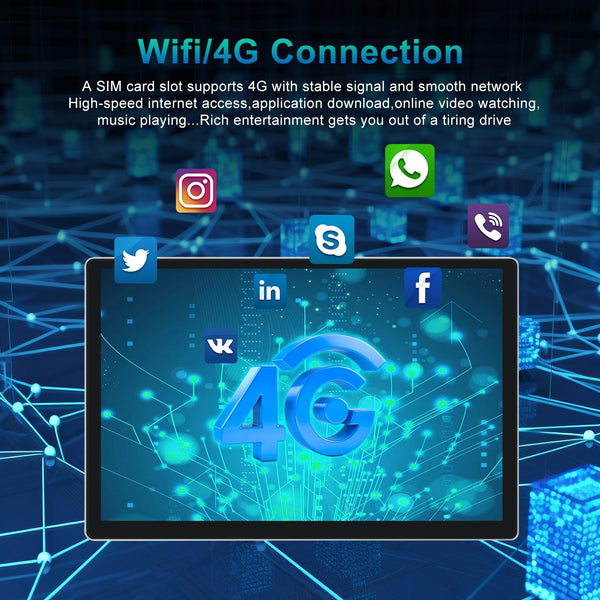 13.1 Inch Android Car Navigator 4 + 64G Universal Map Carplay Reverse Camera Other Car Video