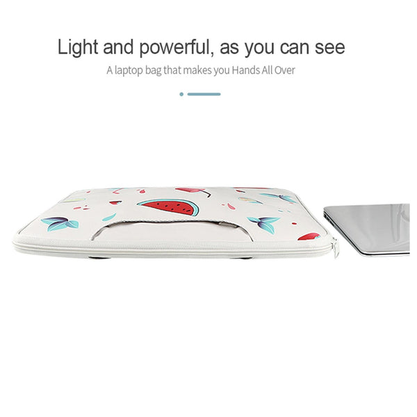 13.3 Inch Lightweight Printed Laptop Bag Pu Material Ice Cream Laptop Cases & Bags