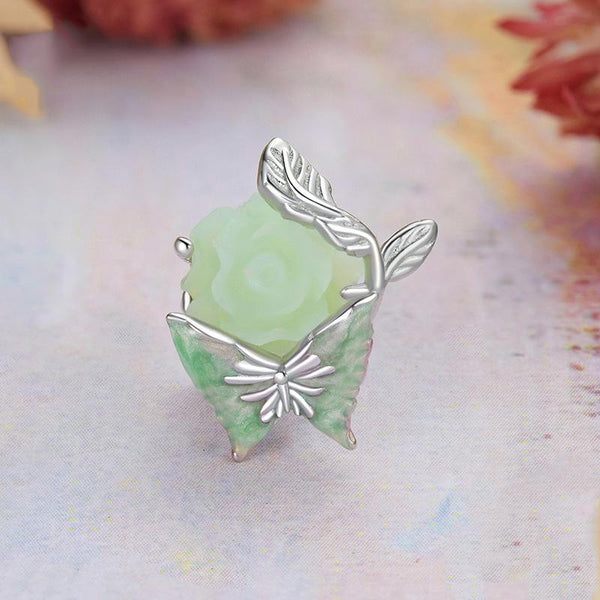 925 Sterling Silver Rose Butterfly Animal Beads Charms & Pendants