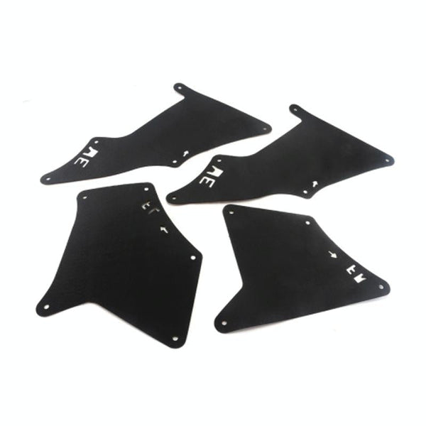 Front Wheel Fender Leather Lining For 0317 Toyota Prado 2700 4000 Black Fenders & Mud Guards