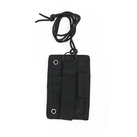 Waterproof Document Bag & Card Holder Multifunctional Black Id & Document Holders