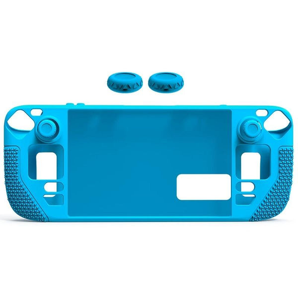 Steam Deck Silicone Cover With Button Caps All Inclusive Black Bags Skins & Travel Cases