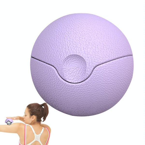 3 In 1 Fitness Yoga Massage Ball Cervical Meridian Massager Pink Massagers