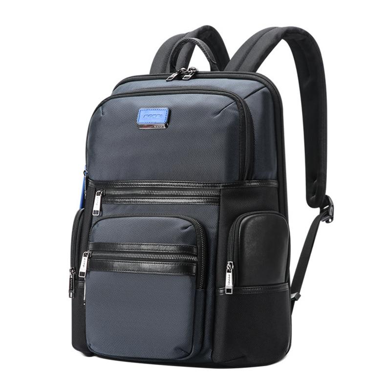 Multifunctional Usb Business Backpack Anti Theft Navy Blue Backpacks