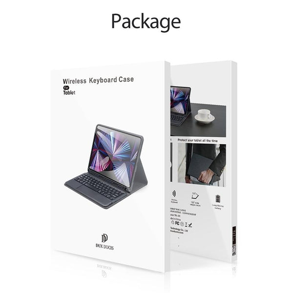 Parallel Deals Smart Leather Case With Touchpad For Ipad 10.2 Black Laptop Cases & Bags