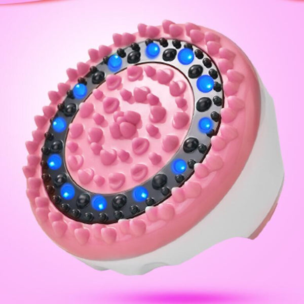 Vibrating Leg Massager For Smooth Shaving Chest & Body Dredge Tool Pink Massagers