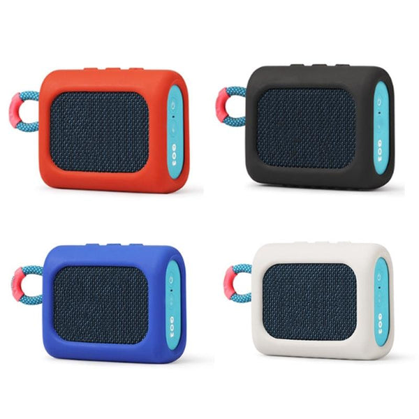 Protective Silicone Case For Jbl Go3 Speaker Dust Proof And Anti Fall Black Cases Covers & Skins