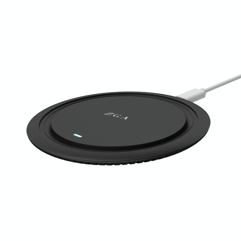 15W Desktop Wireless Charging Pad Black Chargers & Cradles