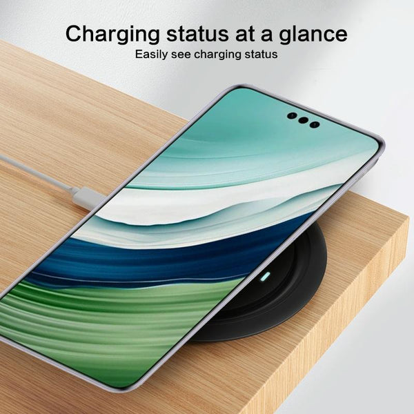 15W Desktop Wireless Charging Pad Black Chargers & Cradles