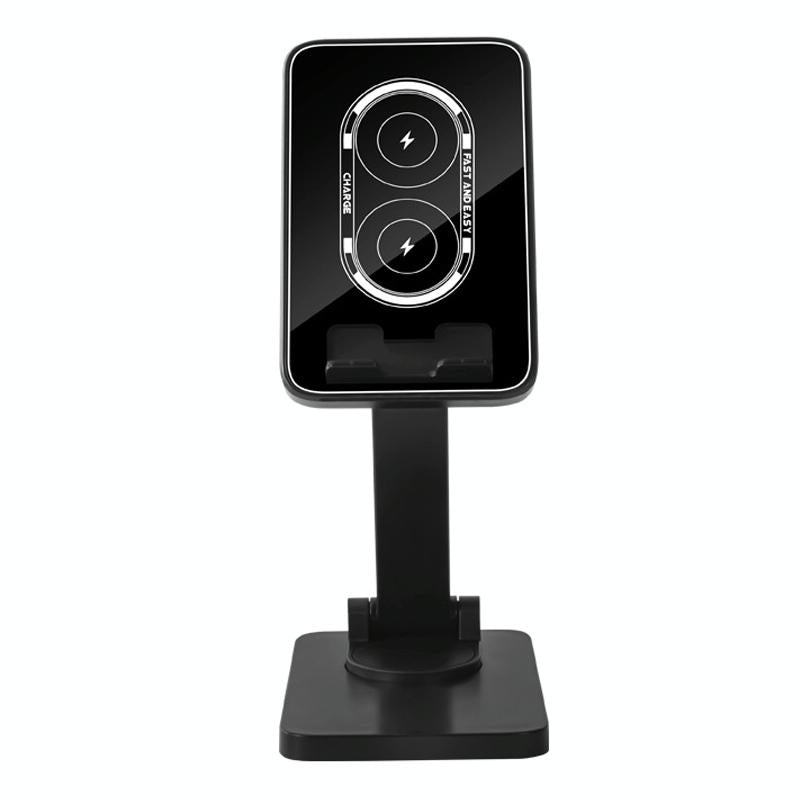 15W Wireless Charging Phone Holder Black Chargers & Cradles