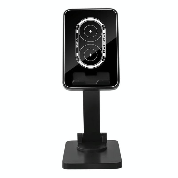 15W Wireless Charging Phone Holder Black Chargers & Cradles