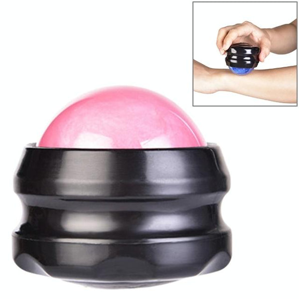 Body Therapy Massage Roller Ball For Foot Back Waist And Hips Pink Massagers