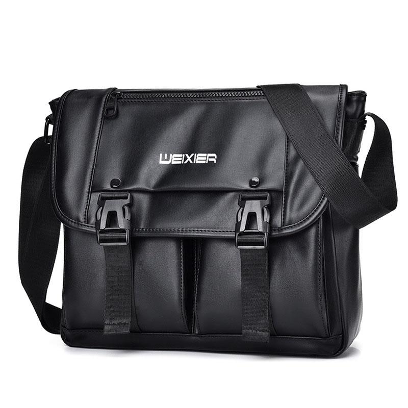 Large Capacity Business Messenger Bag For Men Black Bags