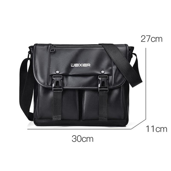 Large Capacity Business Messenger Bag For Men Black Bags
