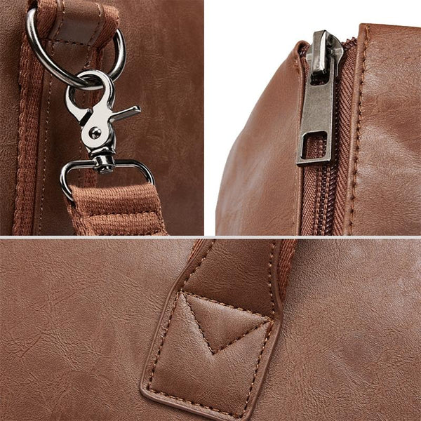 Waterproof Travel Suit Bag Large Size Brown Duffle Bags