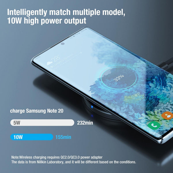 Fast Charging Wireless Charger Portable & Button Design Chargers & Cradles