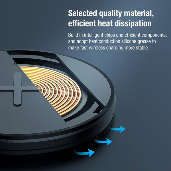 Fast Charging Wireless Charger Portable & Button Design Chargers & Cradles