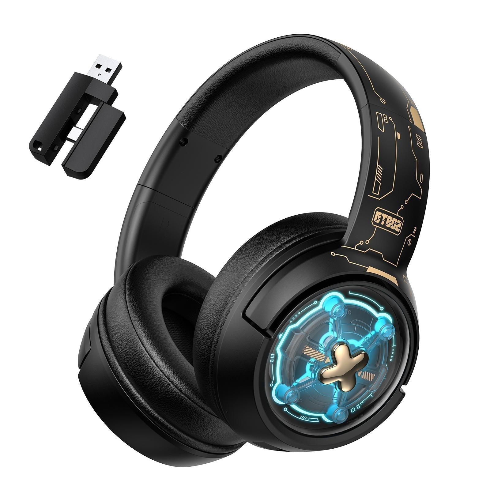 Wireless Gaming Headset Onikuma Gt802 Black Headsets