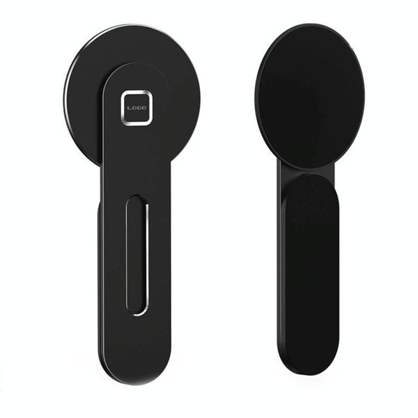 Aluminum Magnetic Phone Stand For Laptop Expansion Black Mounts & Holders