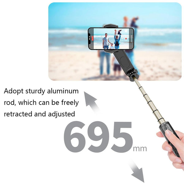 Handheld Stabilizer With Removable Fill Light And App For Audio Video Use Stabilizers