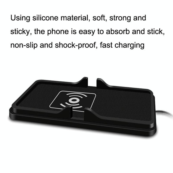 Wireless With Anti Slip Pad 2 In 1 15W Black Chargers & Cradles