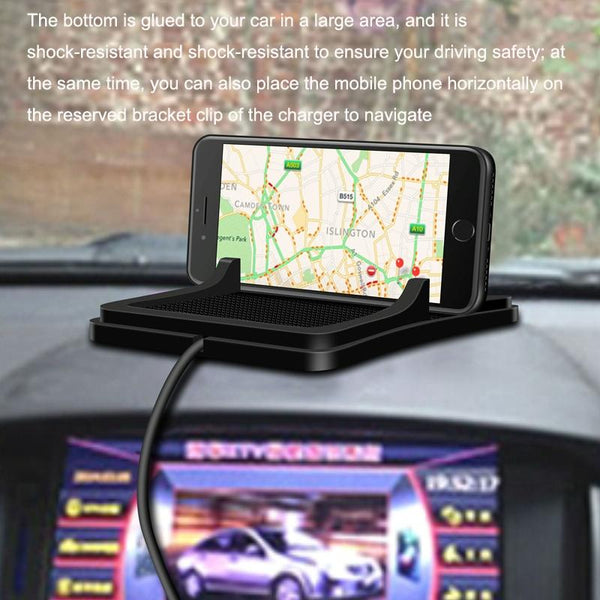 Wireless With Anti Slip Pad 2 In 1 15W Black Chargers & Cradles