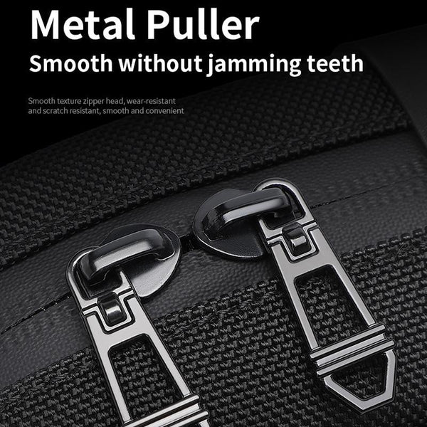 Waterproof Mini Crossbody Bag For Men Oxford Cloth Design Black Bags