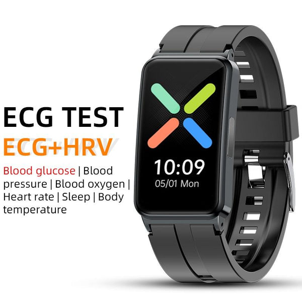 Smart Watch With Heart Rate And Blood Pressure Monitoring Colour Screen Black Smart Watches